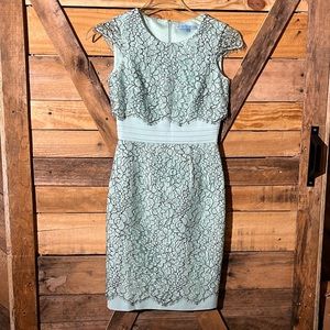 ANTONIO MELANI Mint Lace Dress